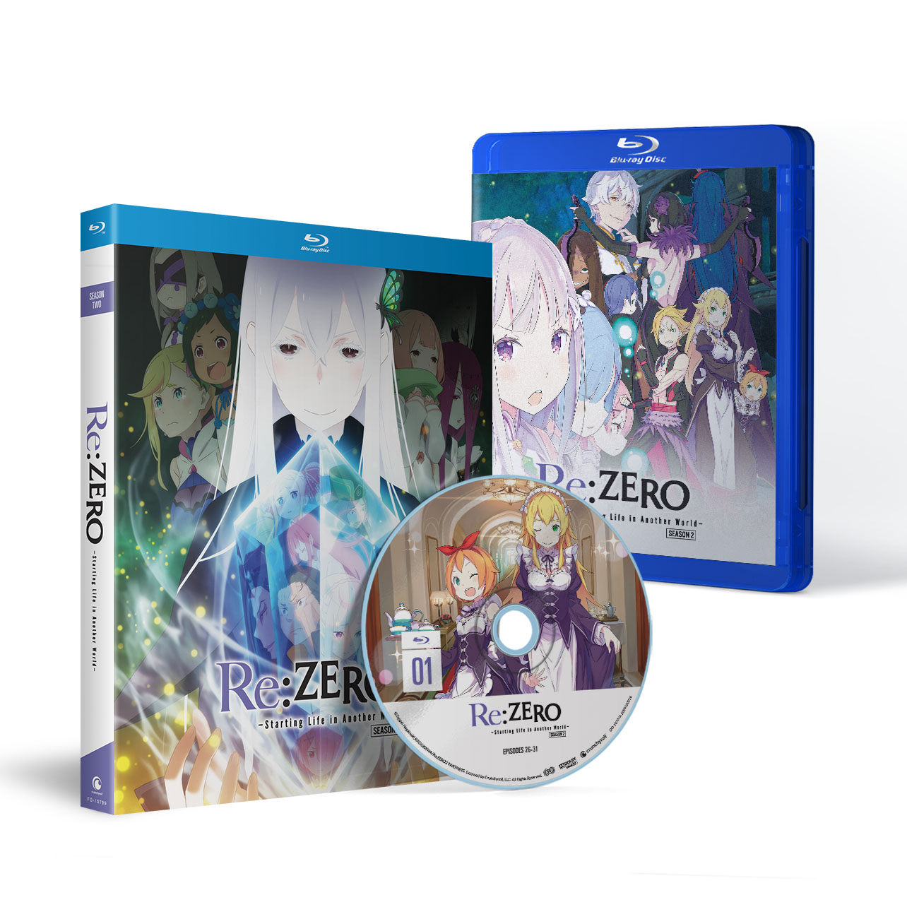 Re:ZERO -Starting Life in Another World- Season 2 - Blu-ray - Limited Edition image count 1